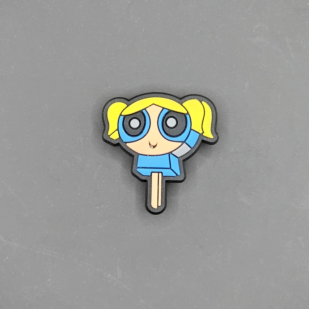 (5/$15) Power Puff Girls Ice Cream Croc Charm